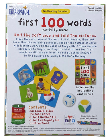First 100 Words Activity Game    