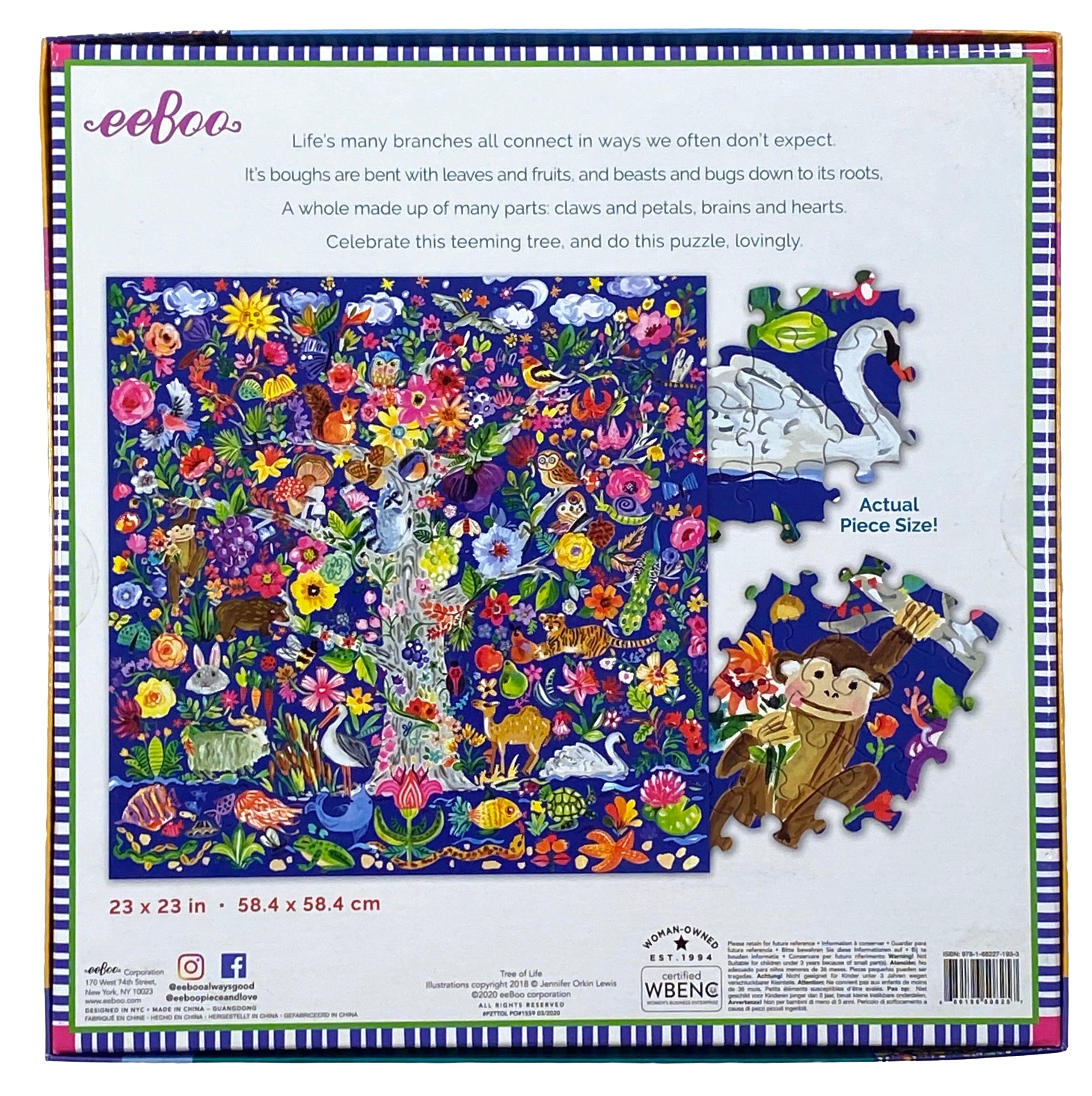 Tree Of Life 1000 Piece Puzzle    