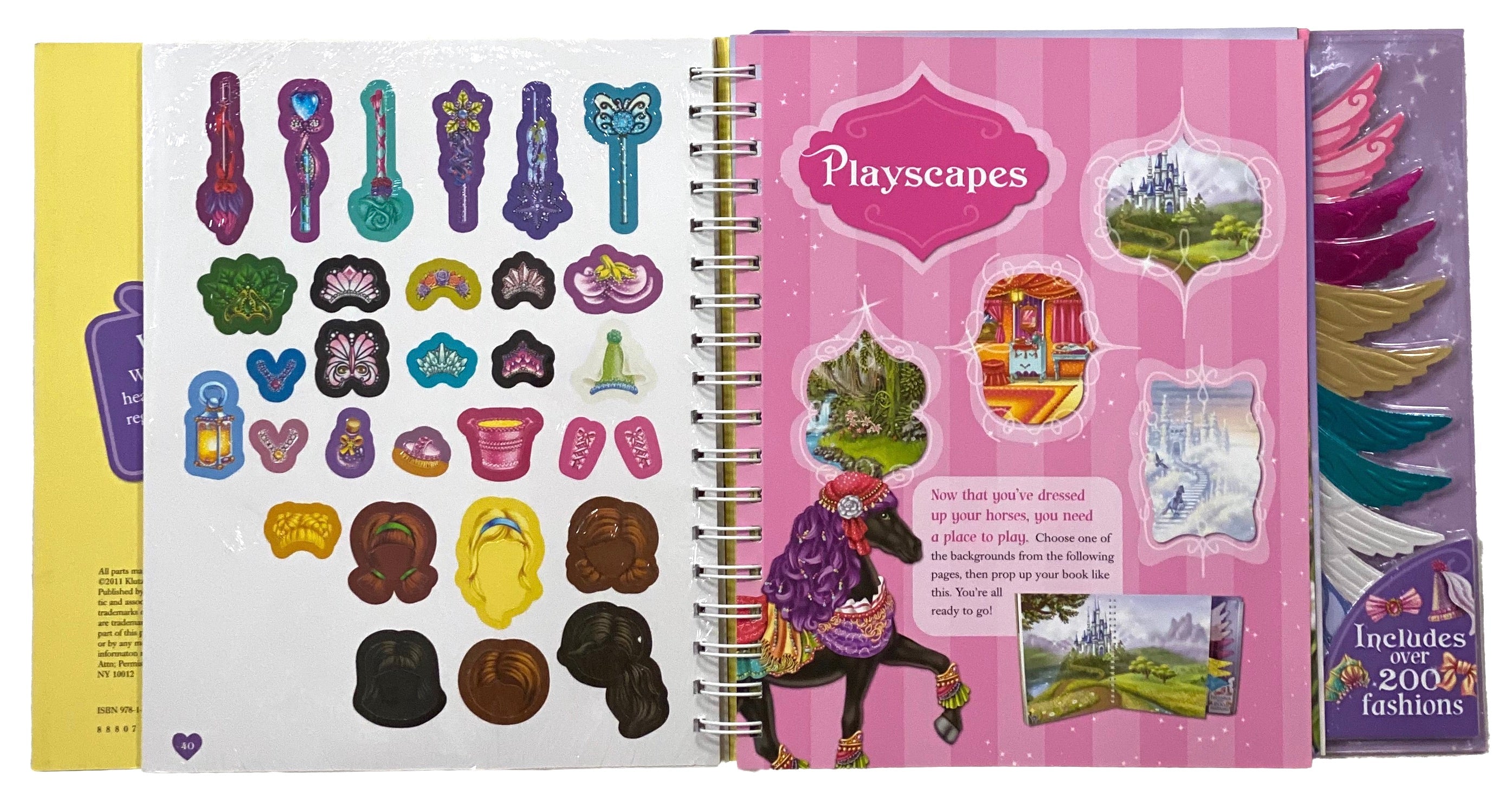 The Klutz Marvelous Book Of Magical Horses    