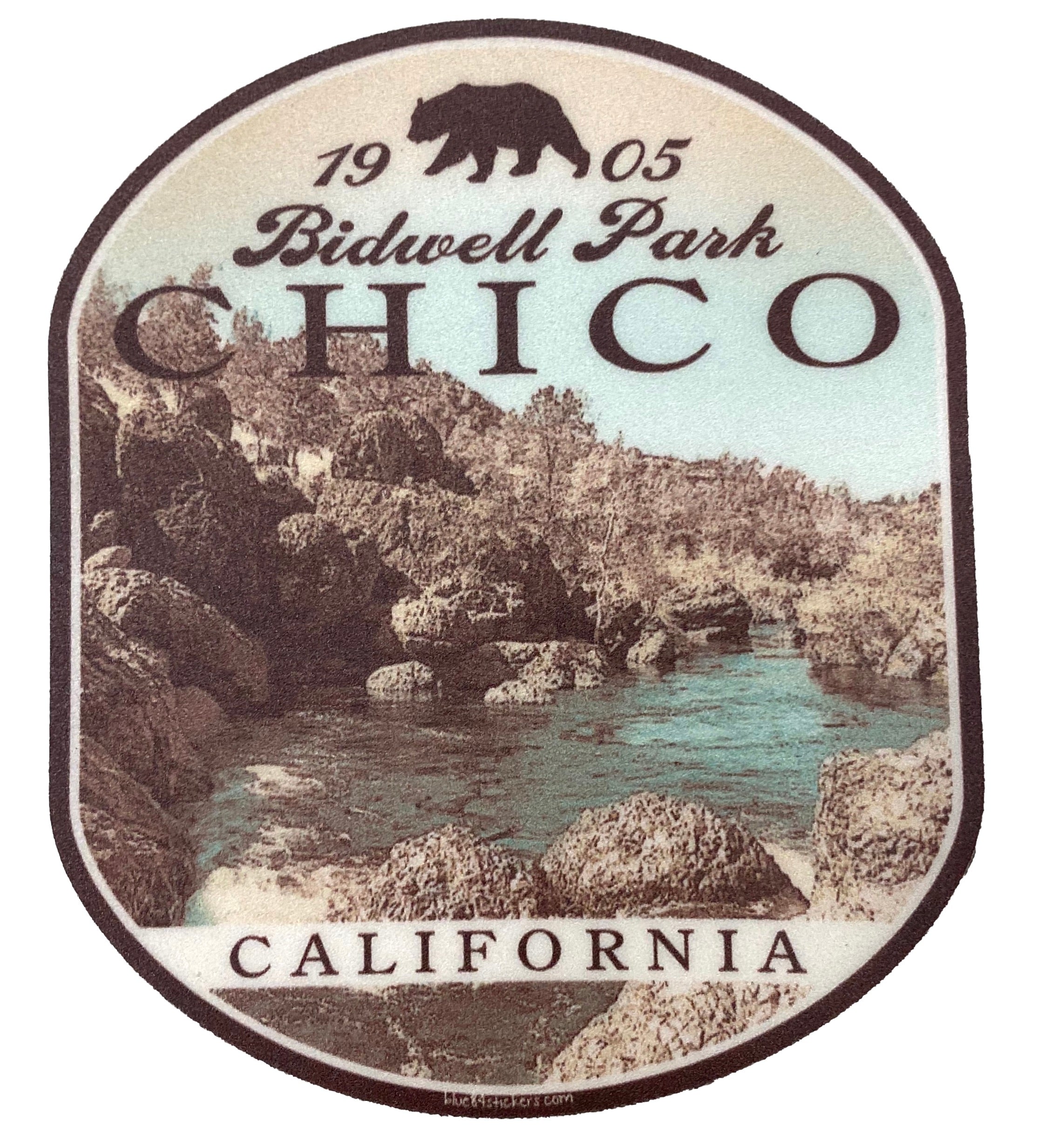 Chico Magnet - Ridgeline Bidwell Park    