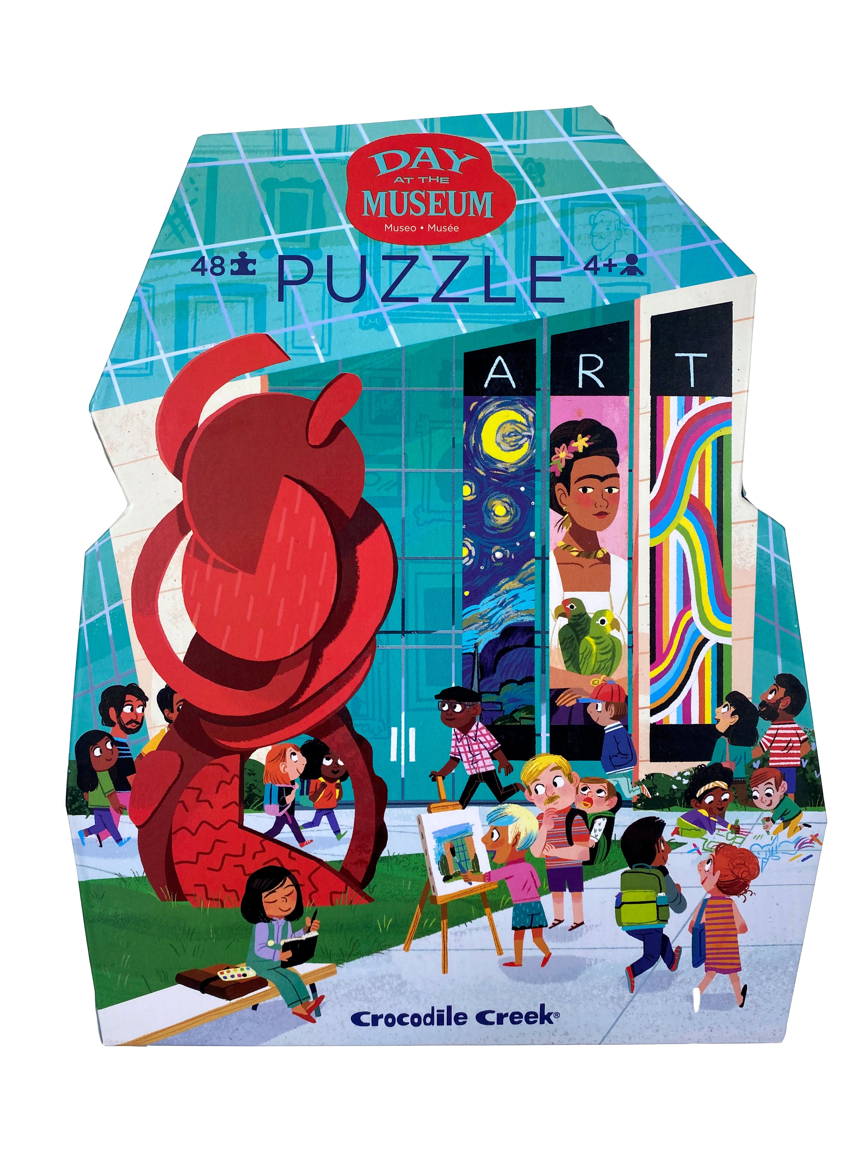 Day At The Art Museum 48 piece Puzzle    