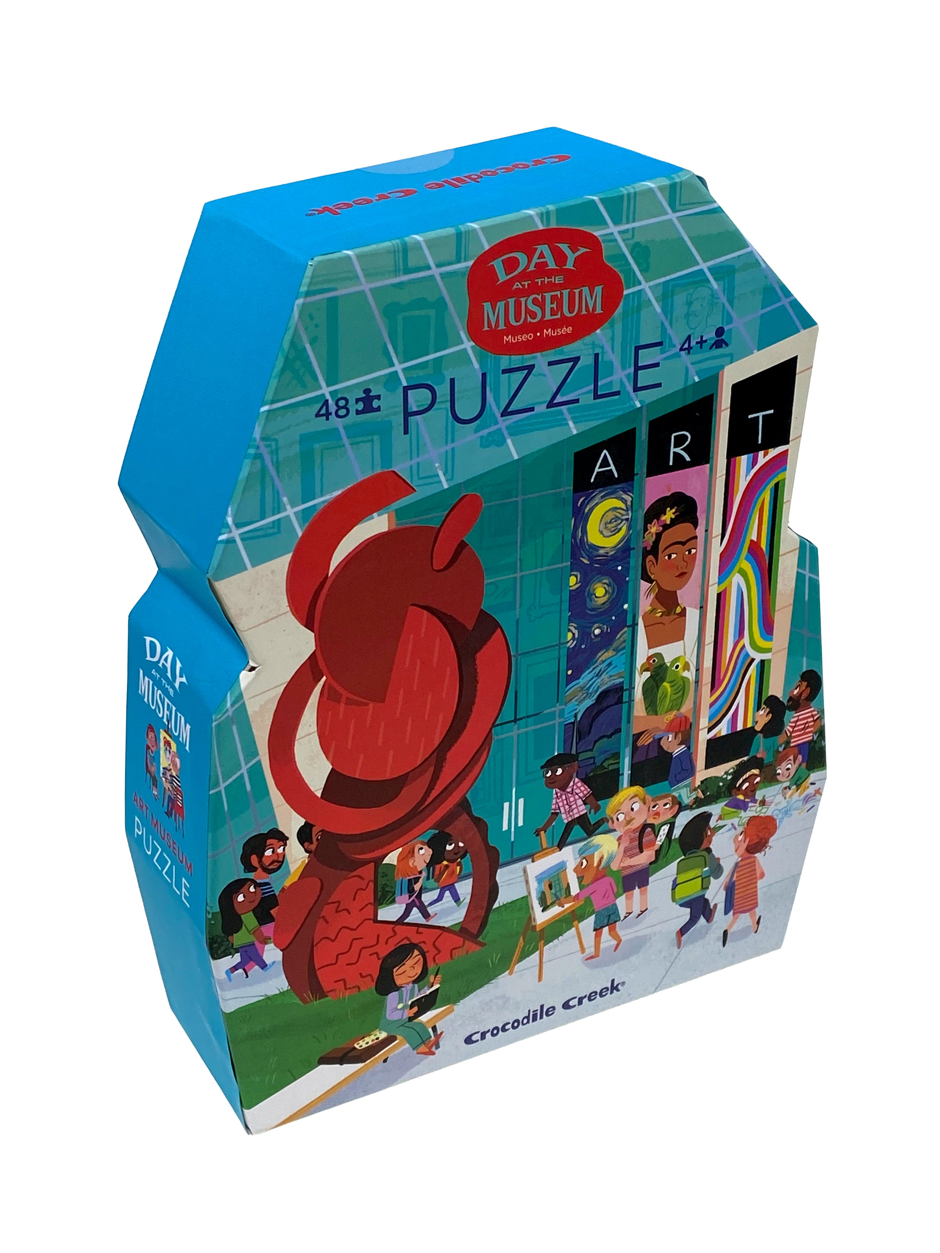 Day At The Art Museum 48 piece Puzzle    