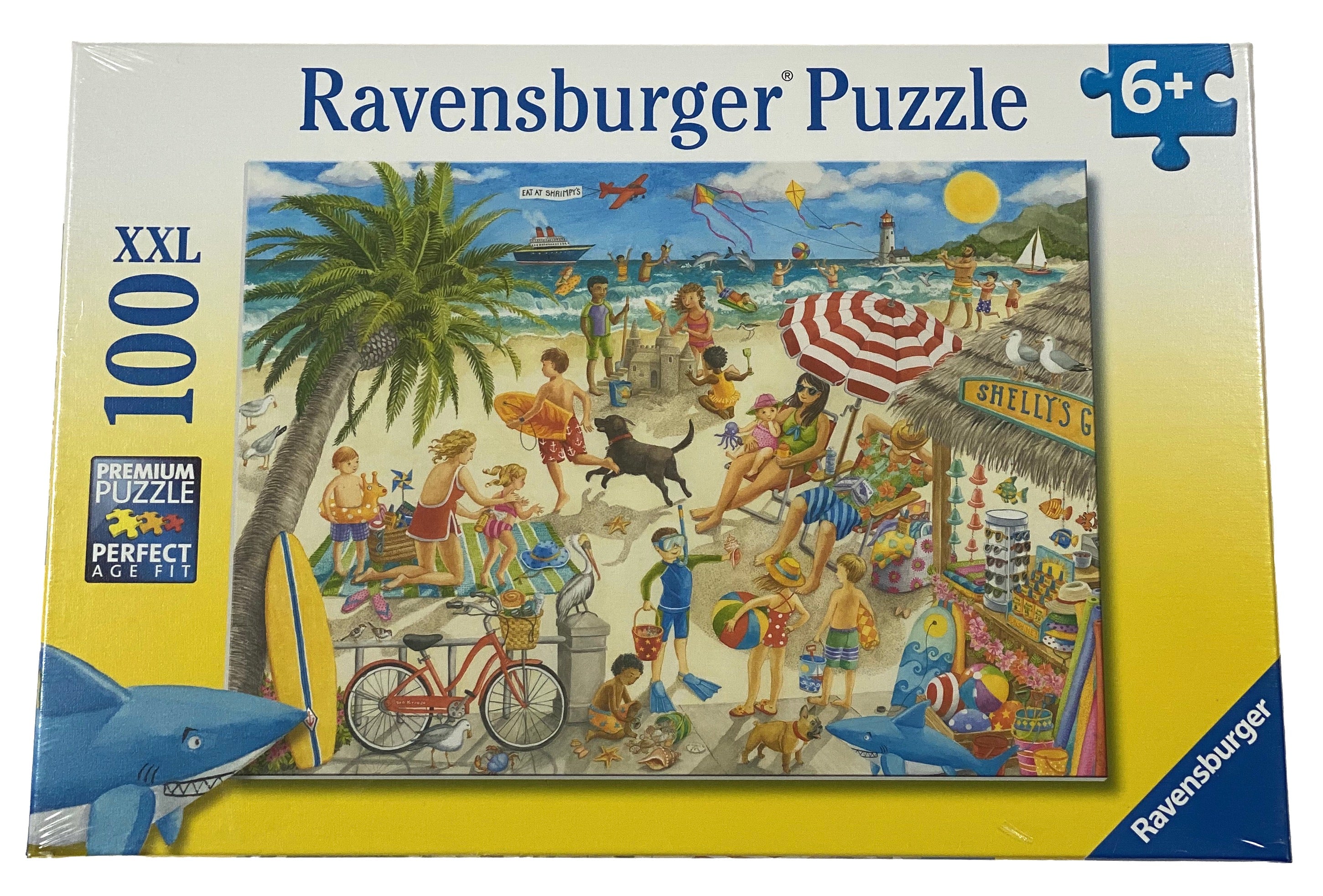 Sun At Shelly's Beach 100 Piece Puzzle    