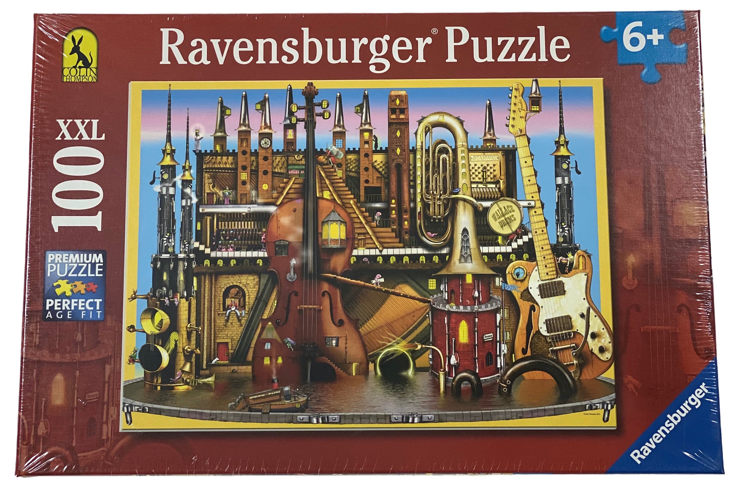Music Castle 100 Piece Puzzle    