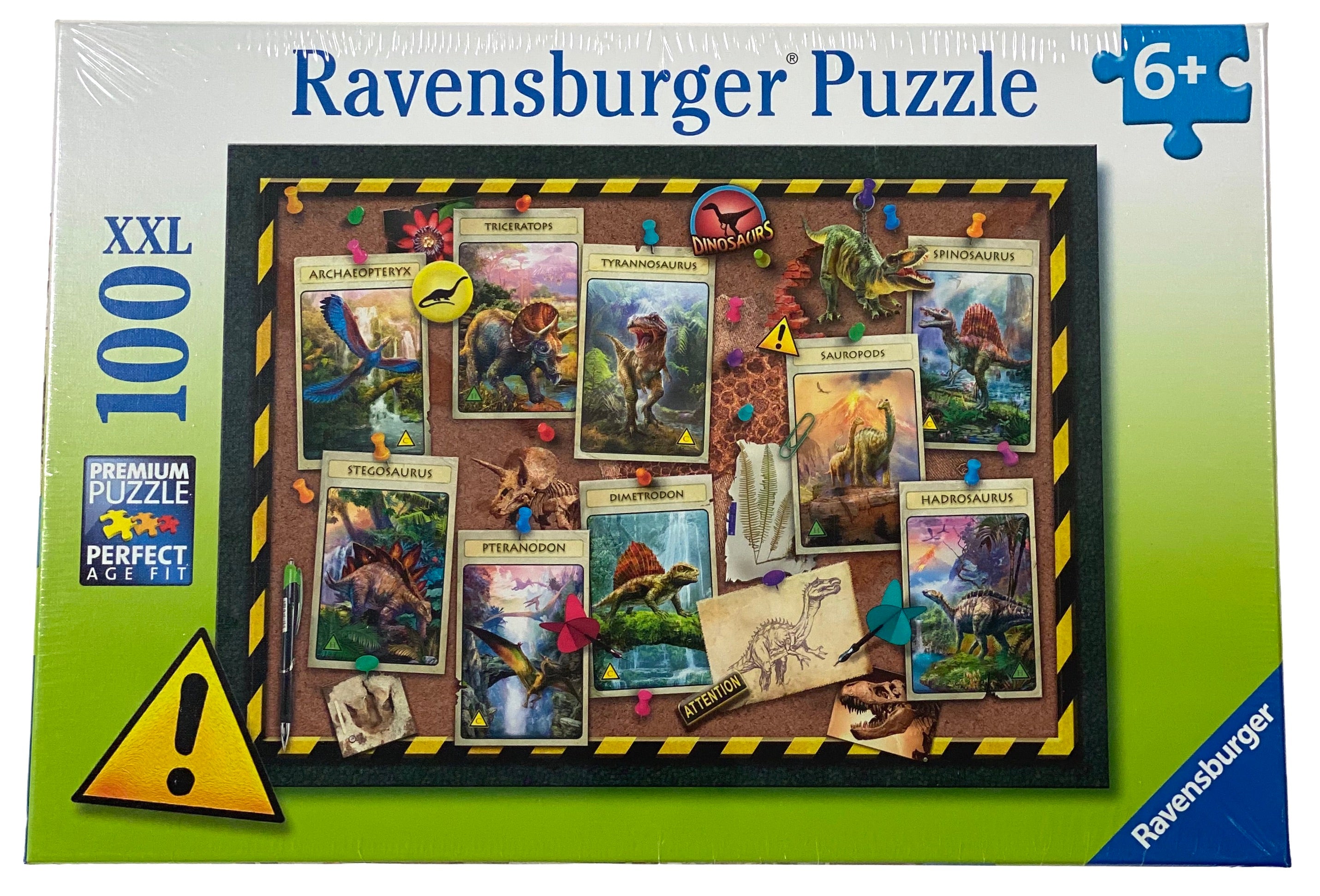 Dinosaur Collection 100 Piece Puzzle    