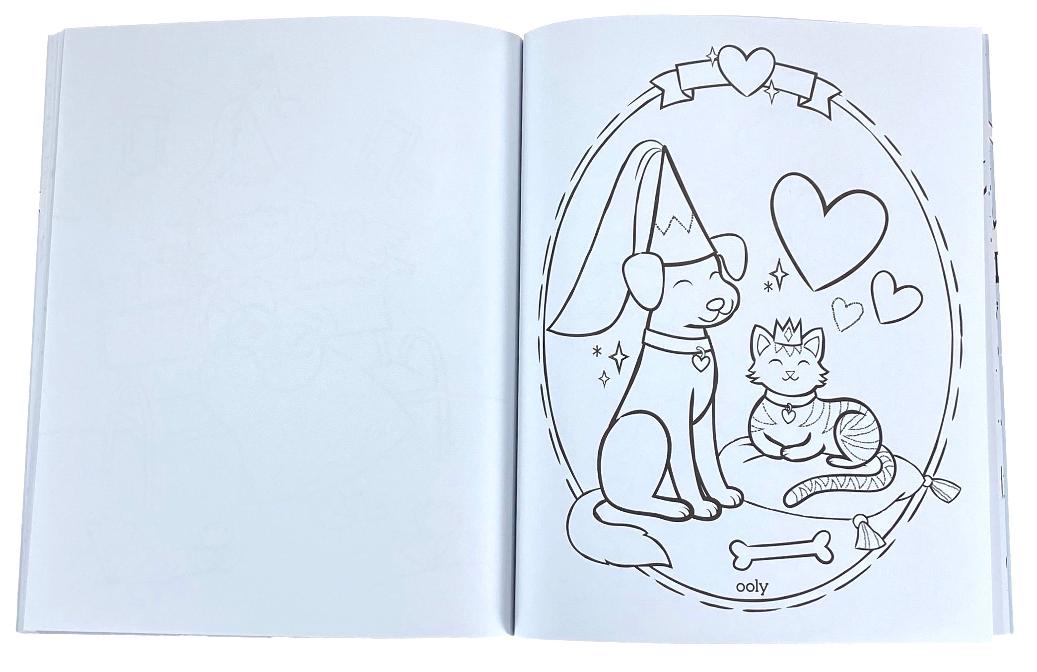 Color-in' Book - Princesses & Fairies    