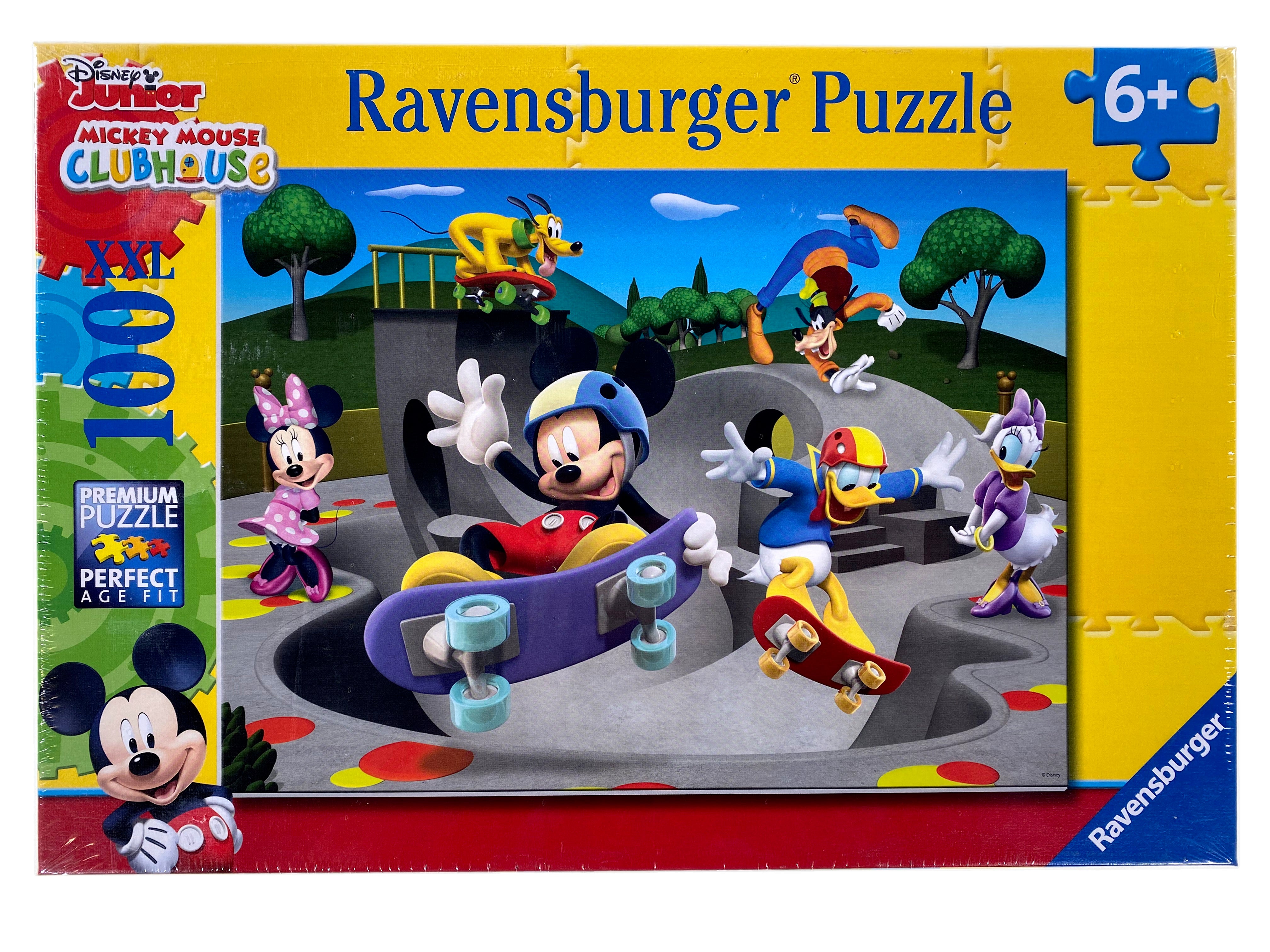 Mickey's Clubhouse at The Skate Park 100 Piece Puzzle    