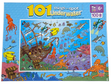 101 Things To Spot Underwater 100 Piece Puzzle    
