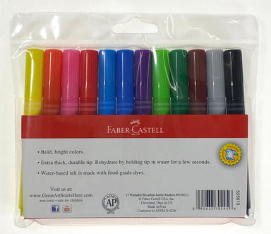 12 Washable Broadline Jumbo Markers    