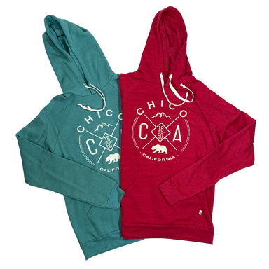 Handmade Mountain - Tri-Blend Hooded Chico Sweatshirt    