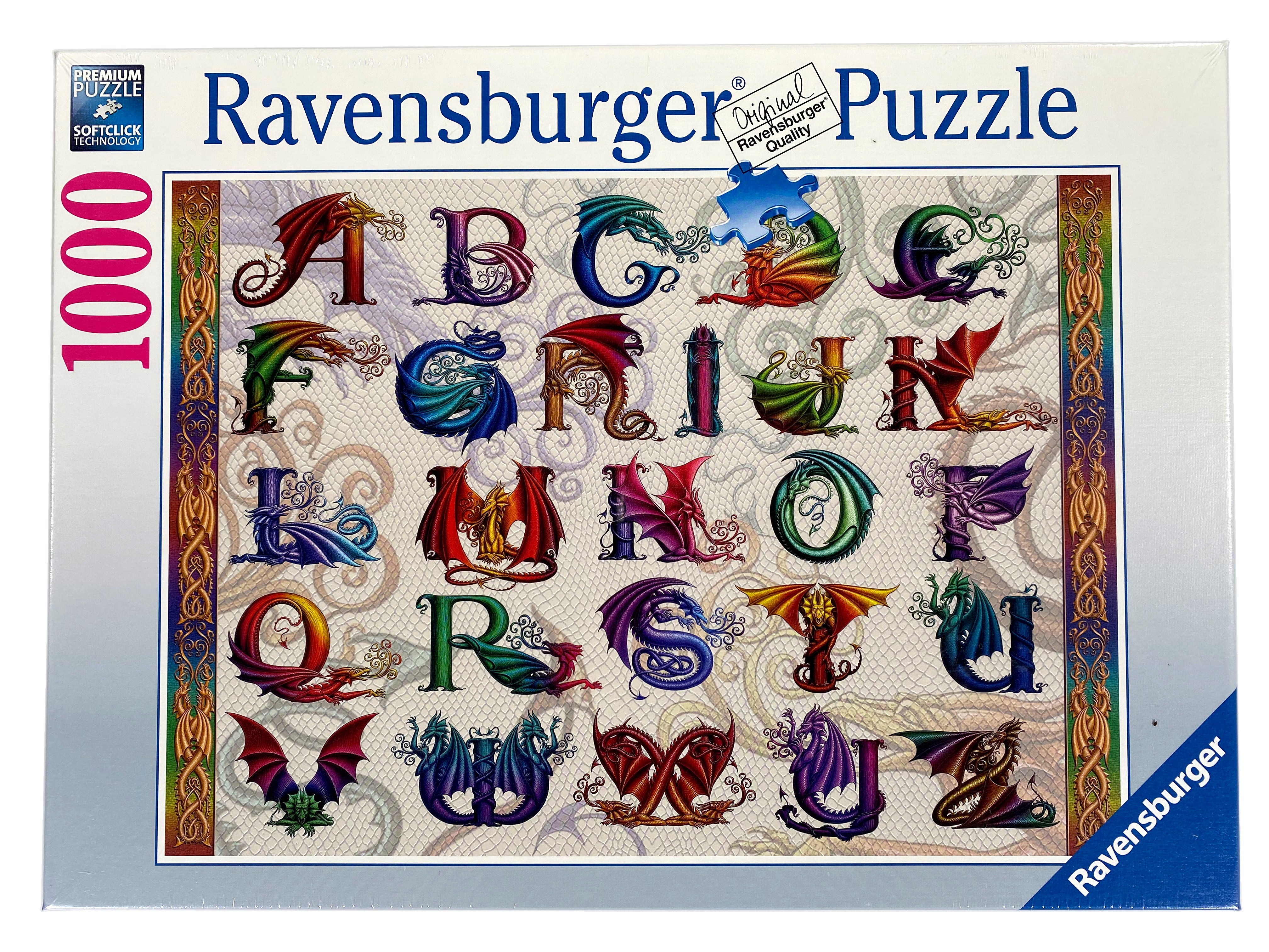 Dragon Alphabet 1000 Piece Puzzle    