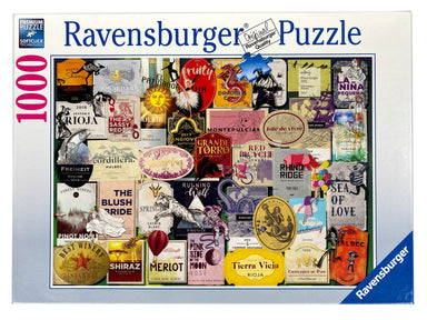 Wine Labels 1000 Piece Puzzle    