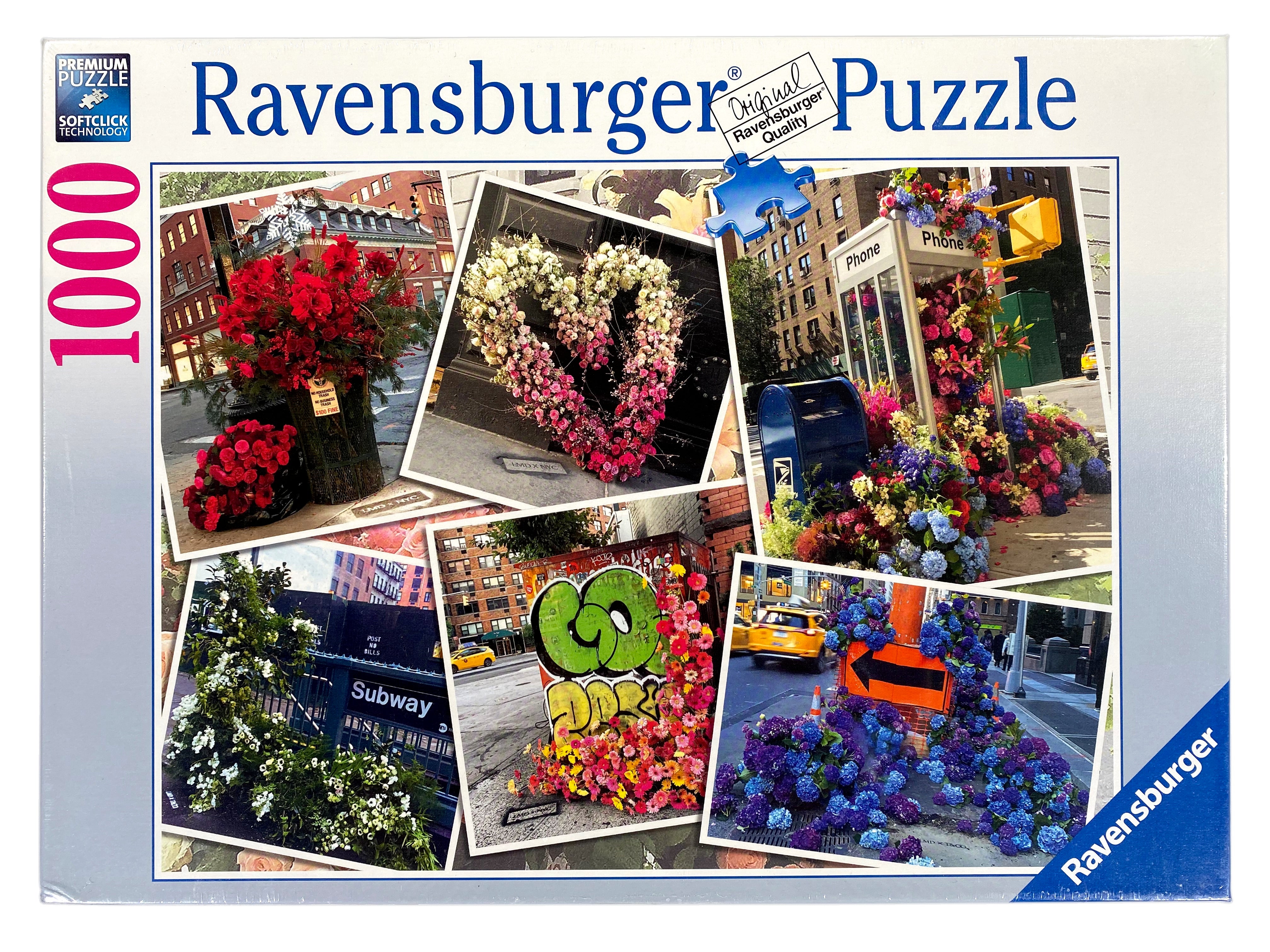 NYC Flower Flash 1000 Piece Puzzle    
