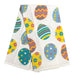 Spring Pattern - Printed Floursack Dishtowels EASTER EGGS   BIH71416