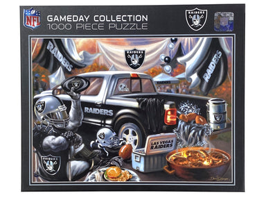 Las Vegas Raiders Gameday 1000 Piece Puzzle    