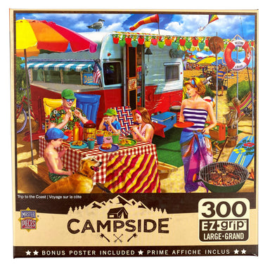 Trip to The Coast 300 Piece Large Format Campside Puzzle    