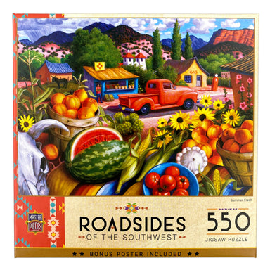 Summer Fresh 500 Piece Roadsides of The Southwest Puzzle