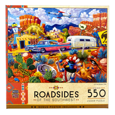 Off The Beaten Path 550 Piece Roadsides of The Southwest Puzzle    
