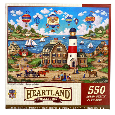 Balloons Over The Bay 500 Piece Heartland Puzzle