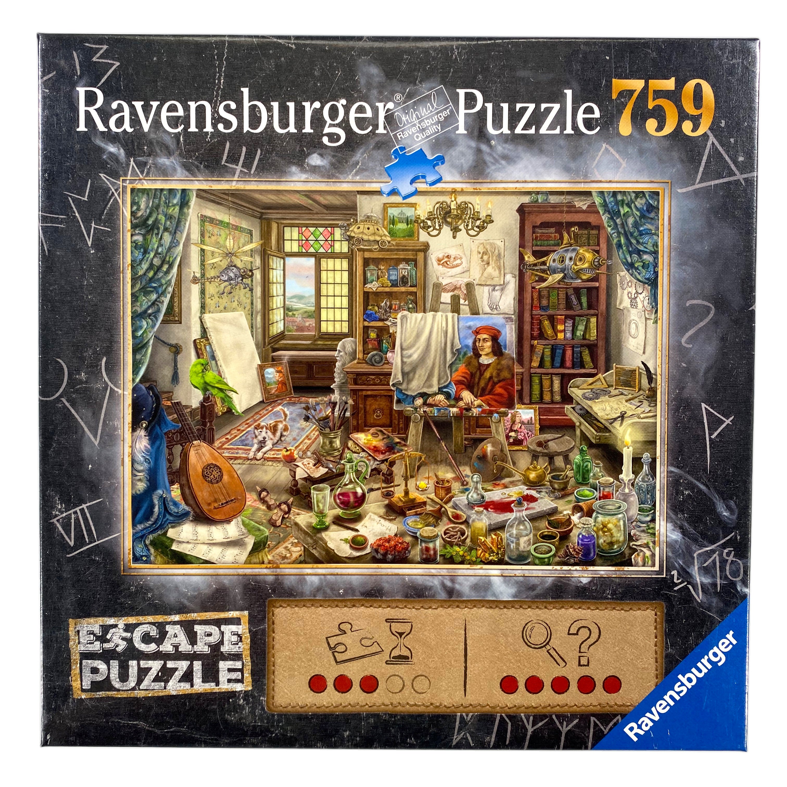 Escape Puzzle: Artist's Studio 759 Piece Puzzle