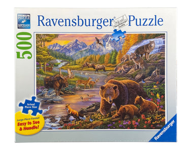 Wilderness 500 Piece Large Format Puzzle    