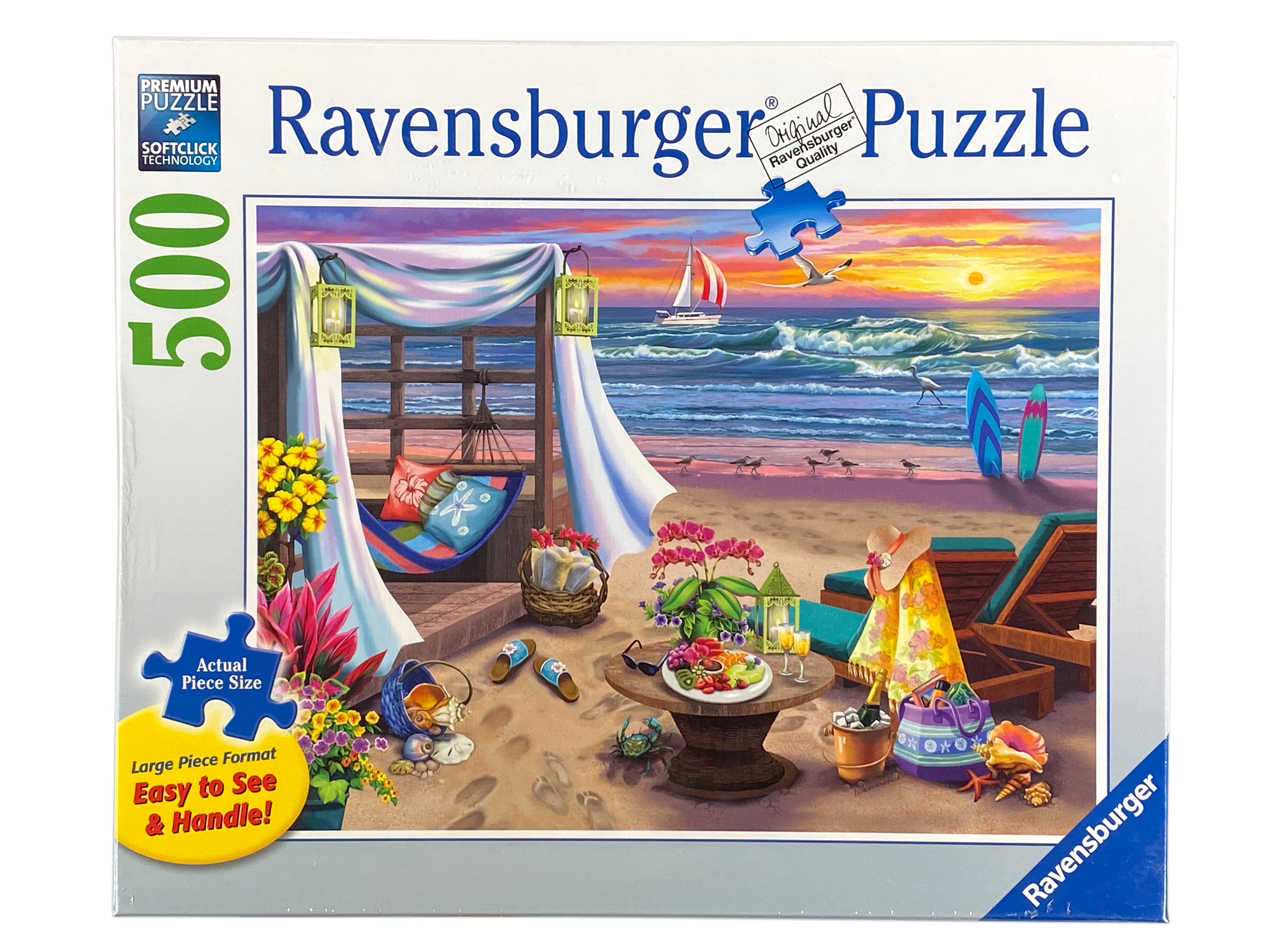 Cabana Retreat 500 Piece Large Format Puzzle    
