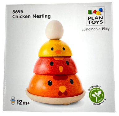 Plan Toys Chicken Nesting Stacking Toy    