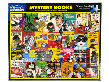 Mystery Books 1000 Piece Puzzles    