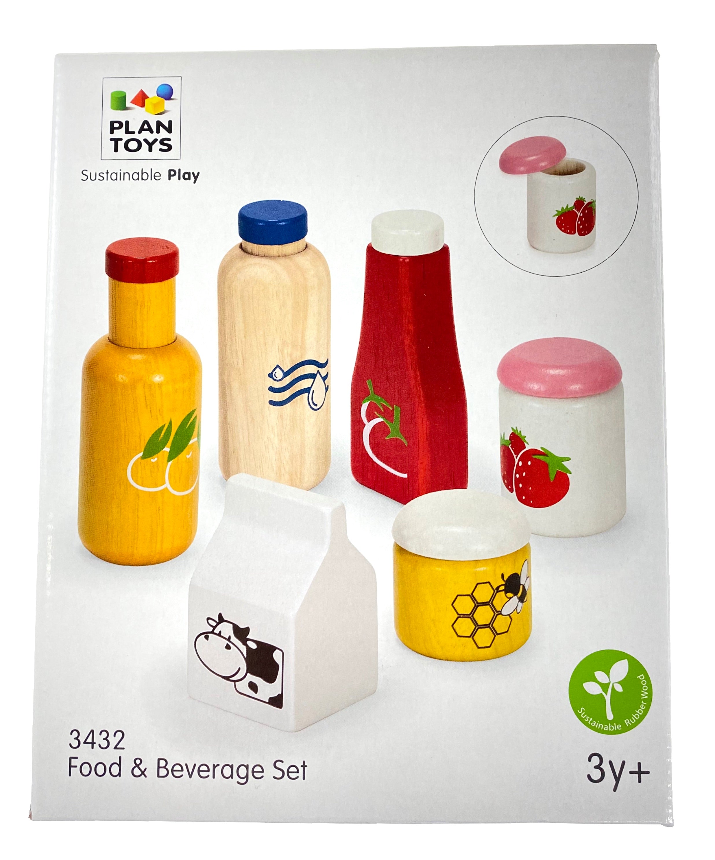 Plan Toys Food & Beverage Set    