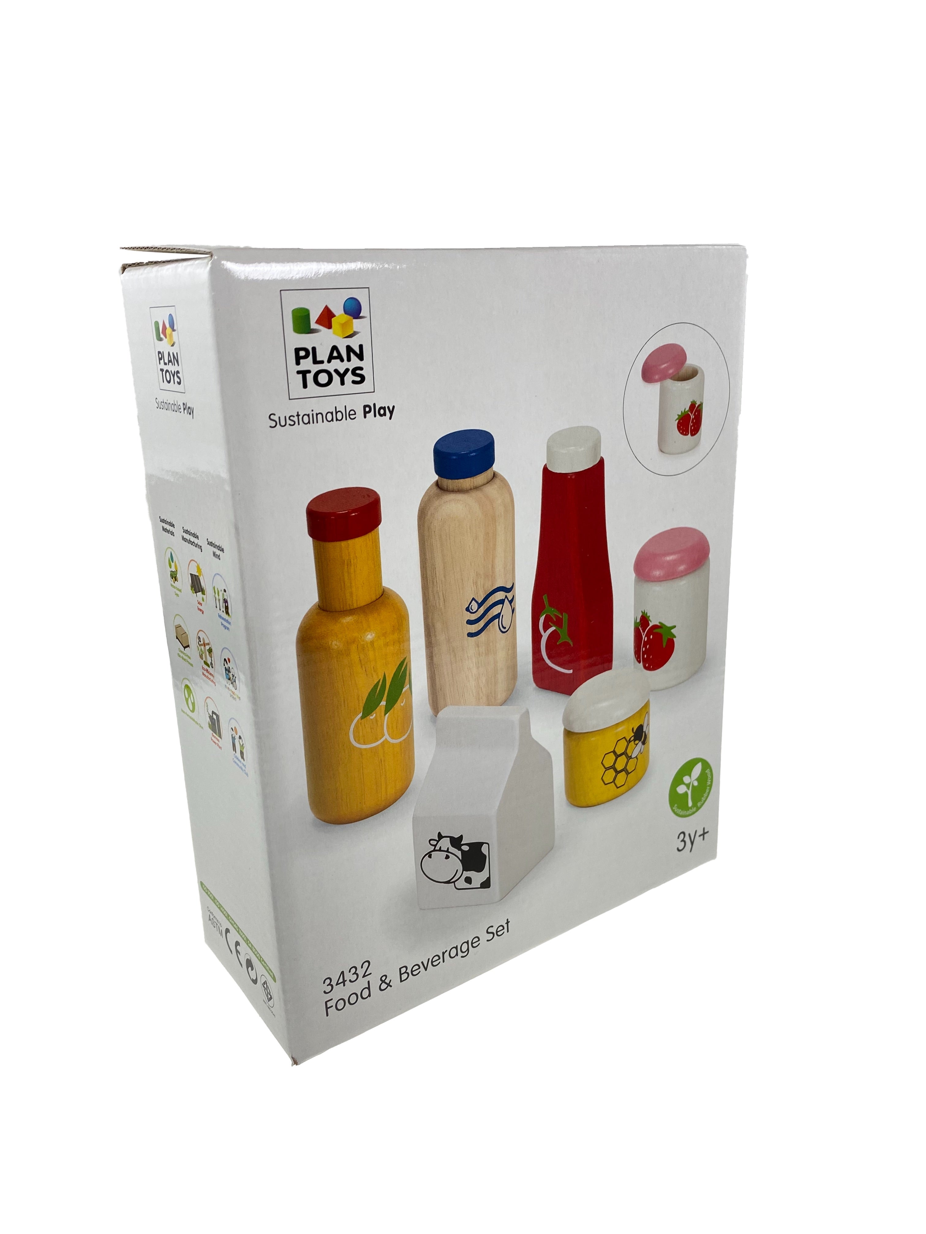 Plan Toys Food & Beverage Set    