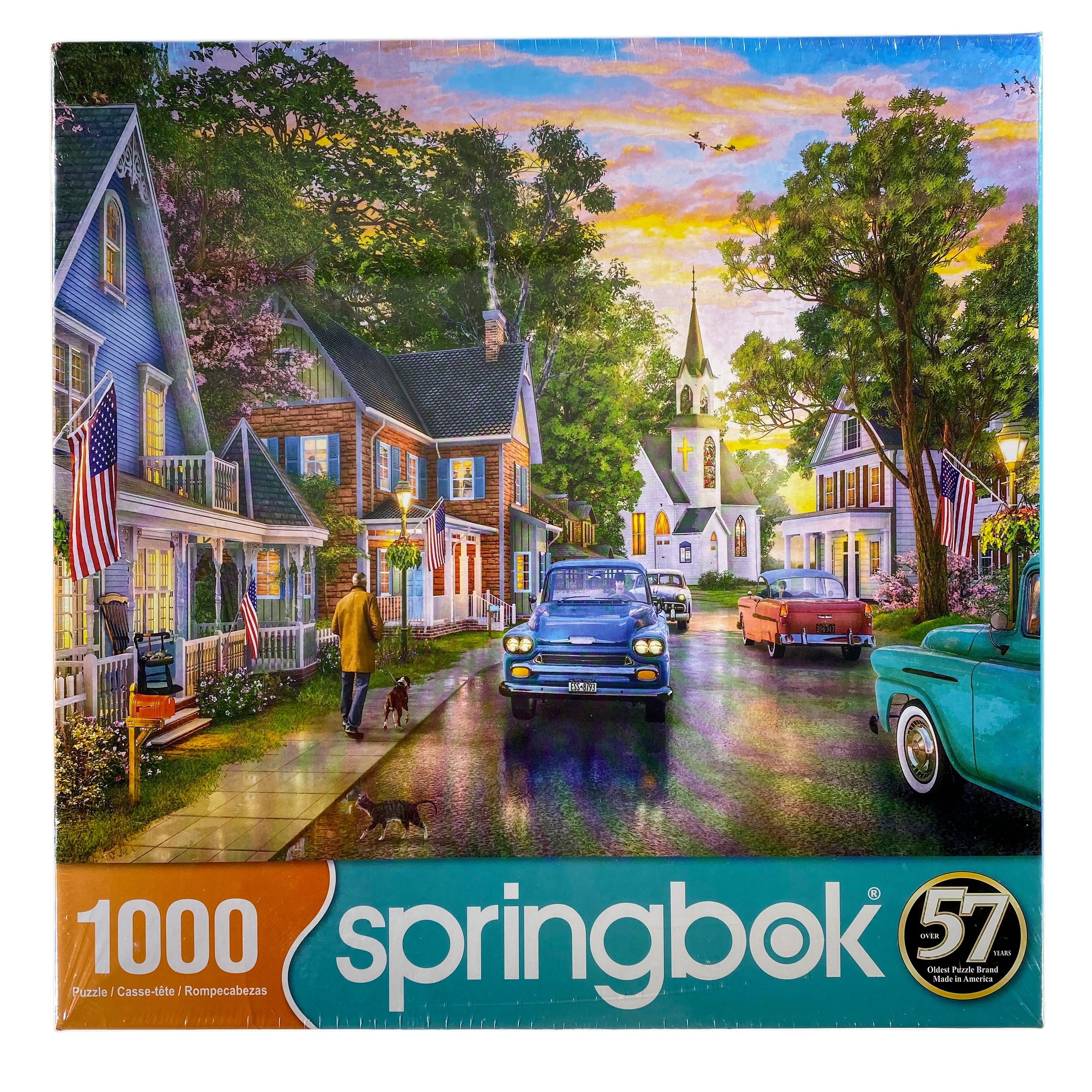 Blissful Borough 1000 Piece Puzzle    