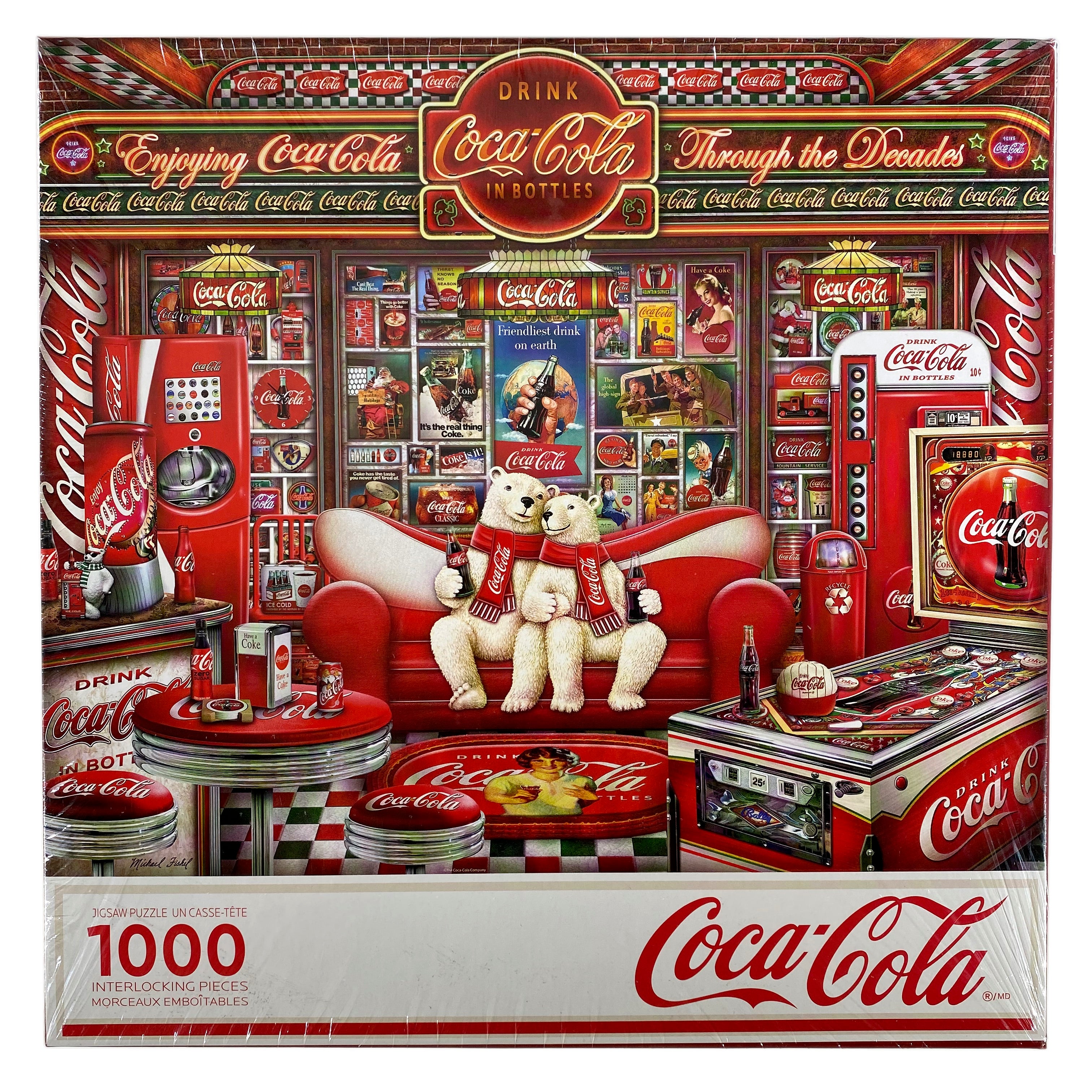 Coca Cola Decades 1000 Piece Puzzle