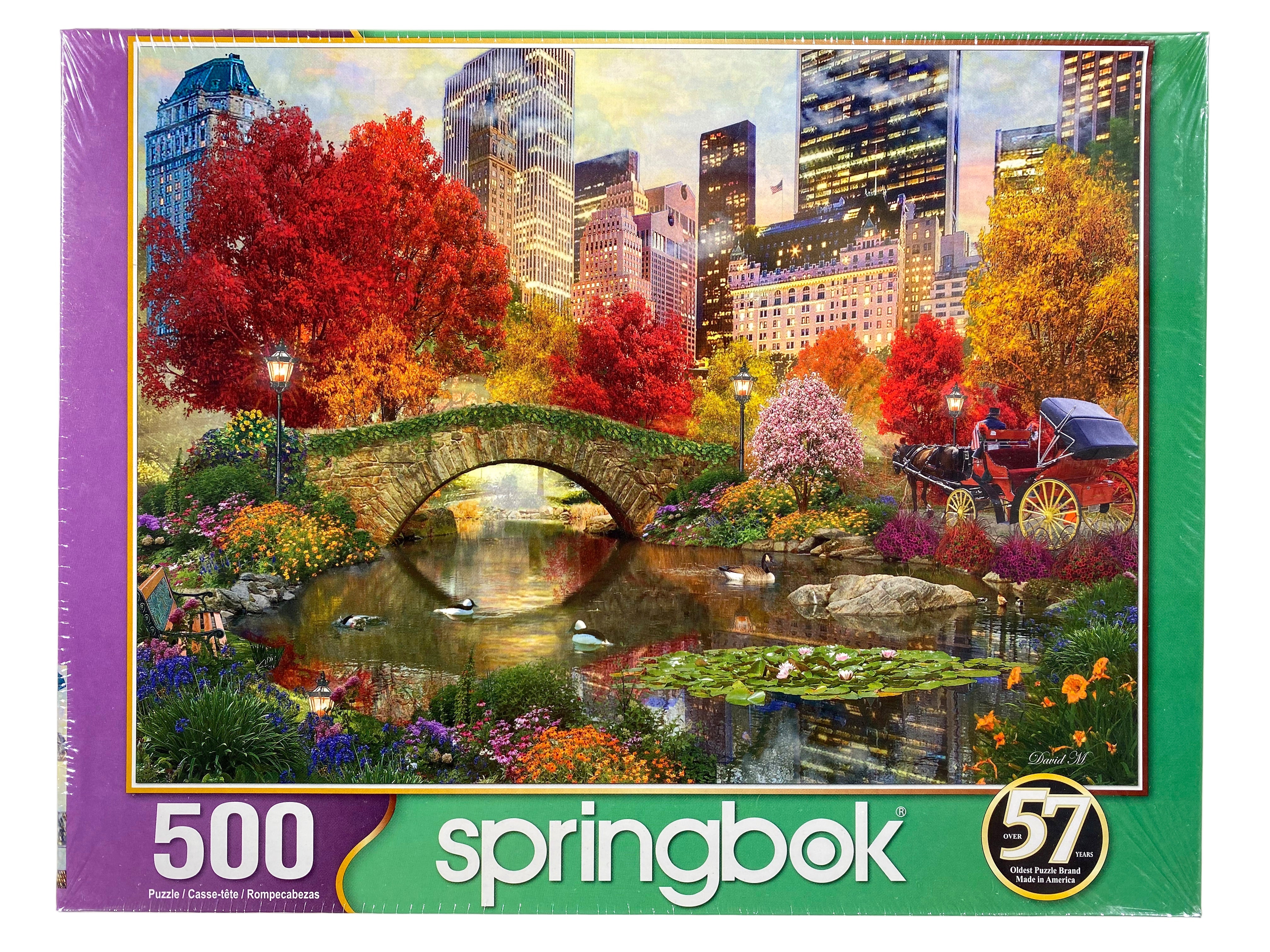 Central Park Paradise 500 Piece Puzzle    