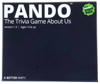 Pando - Party Trivia Game About Your Immensely Interesting Life    