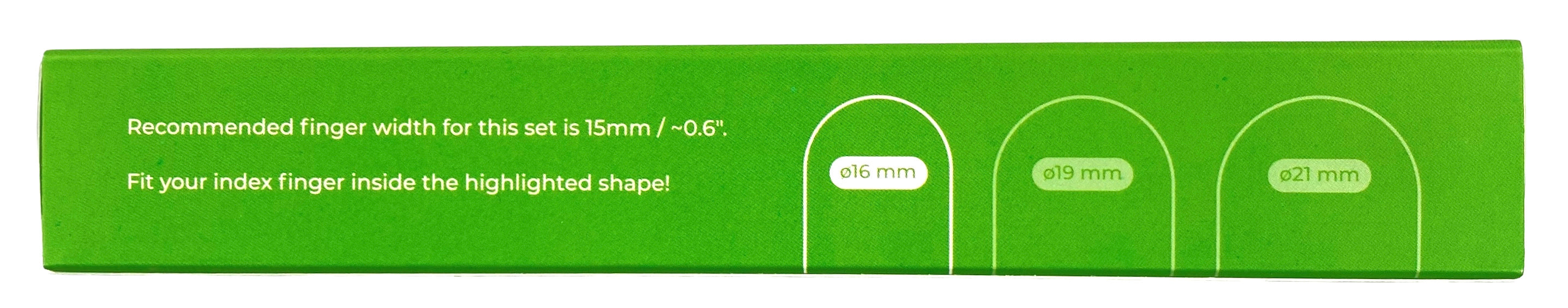 Fingears - Small - Green & Black    