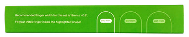 Fingears - Small - Green & Black    