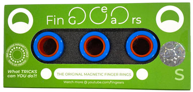 Fingears - Small - Blue & Orange    