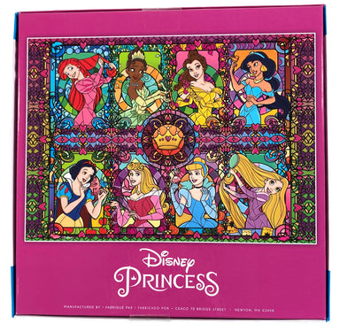 Disney Princesses Stained Glass 1000 Piece Puzzle    