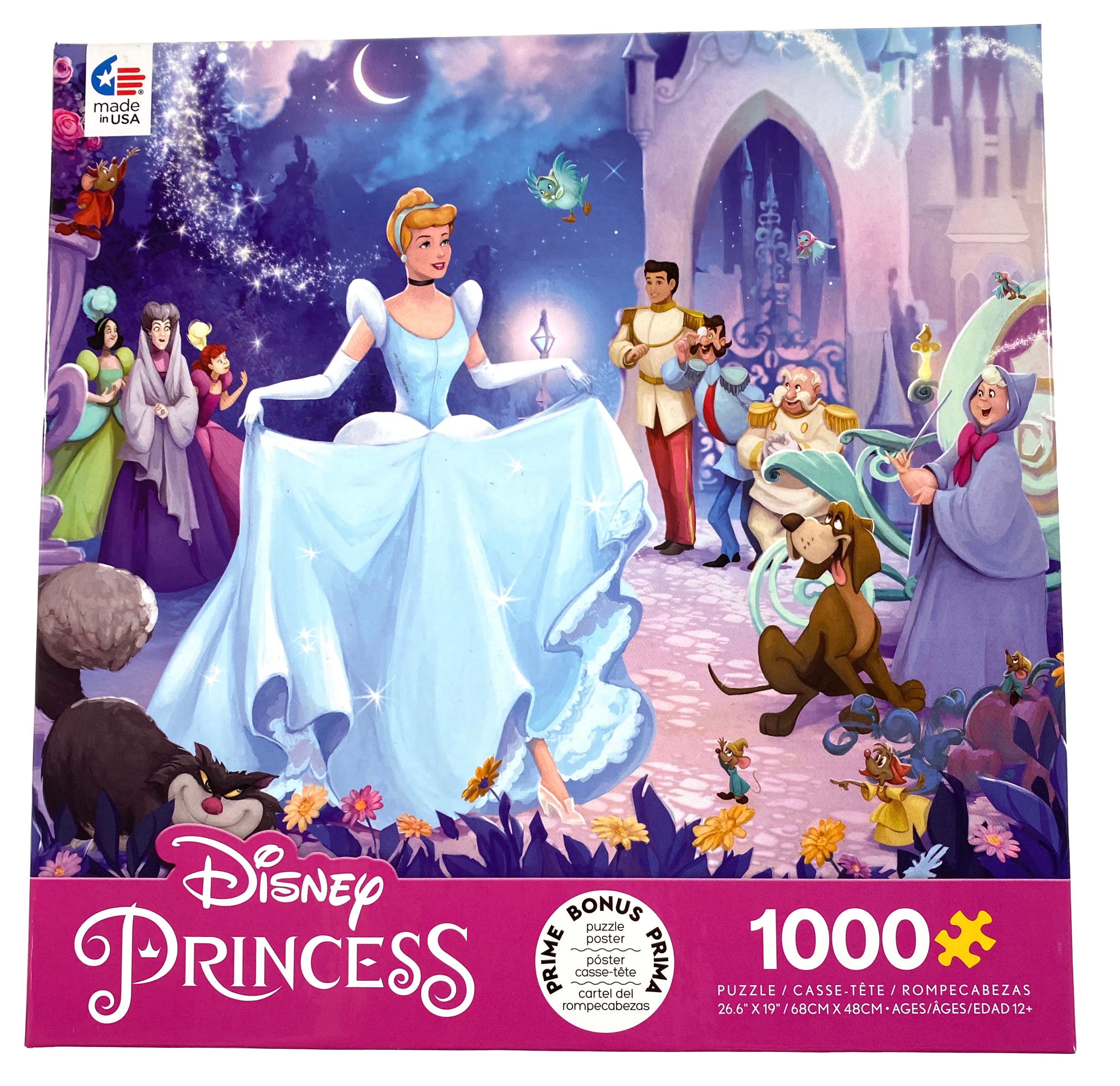 Disney Princess Cinderella 1000 Piece Puzzle    