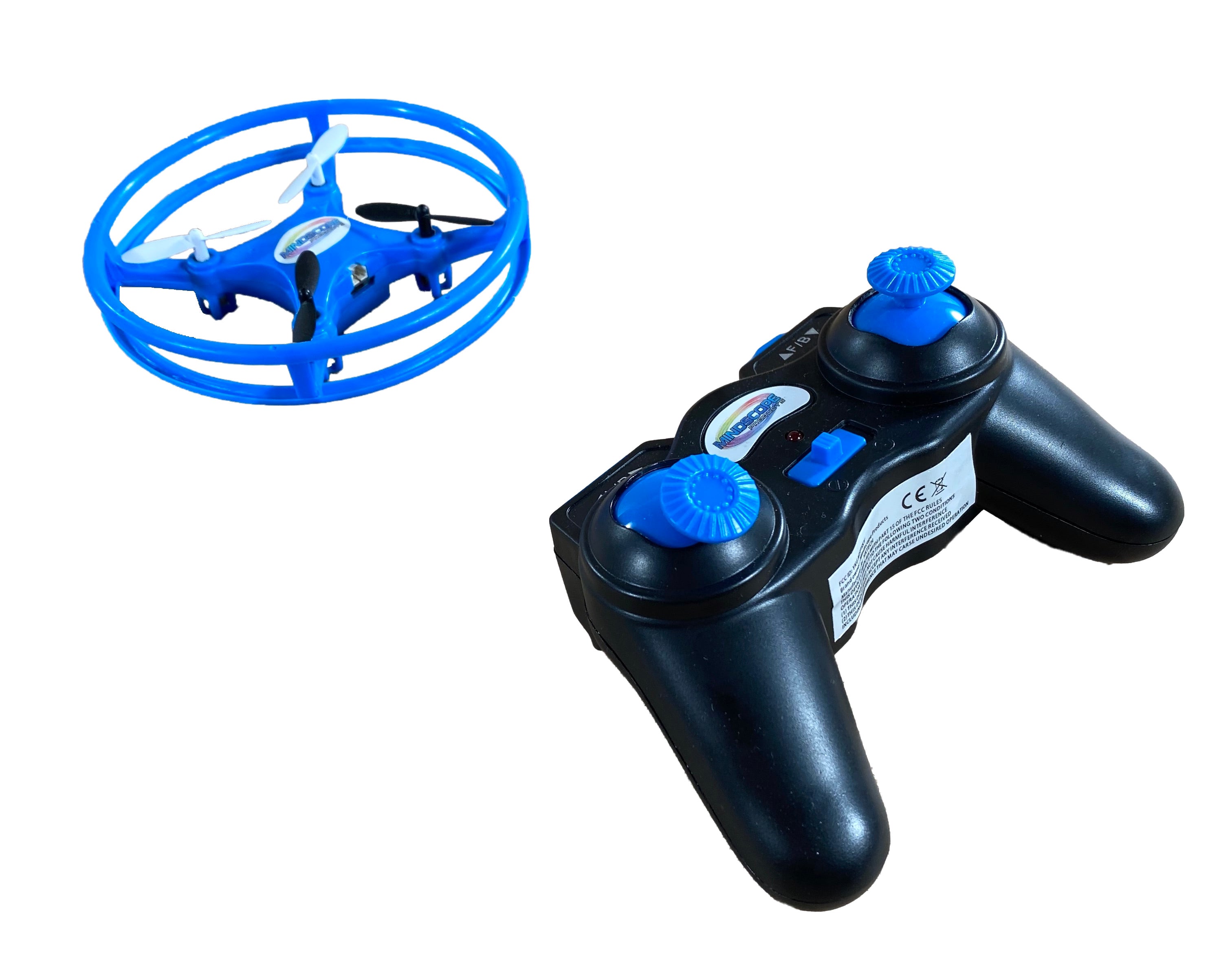 RC Sky Lighter Disc Drone - Blue Glow In The Dark    