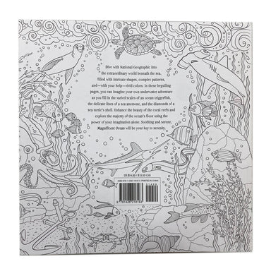 National Geographic Magnificent Ocean Coloring Book    