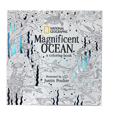 National Geographic Magnificent Ocean Coloring Book    