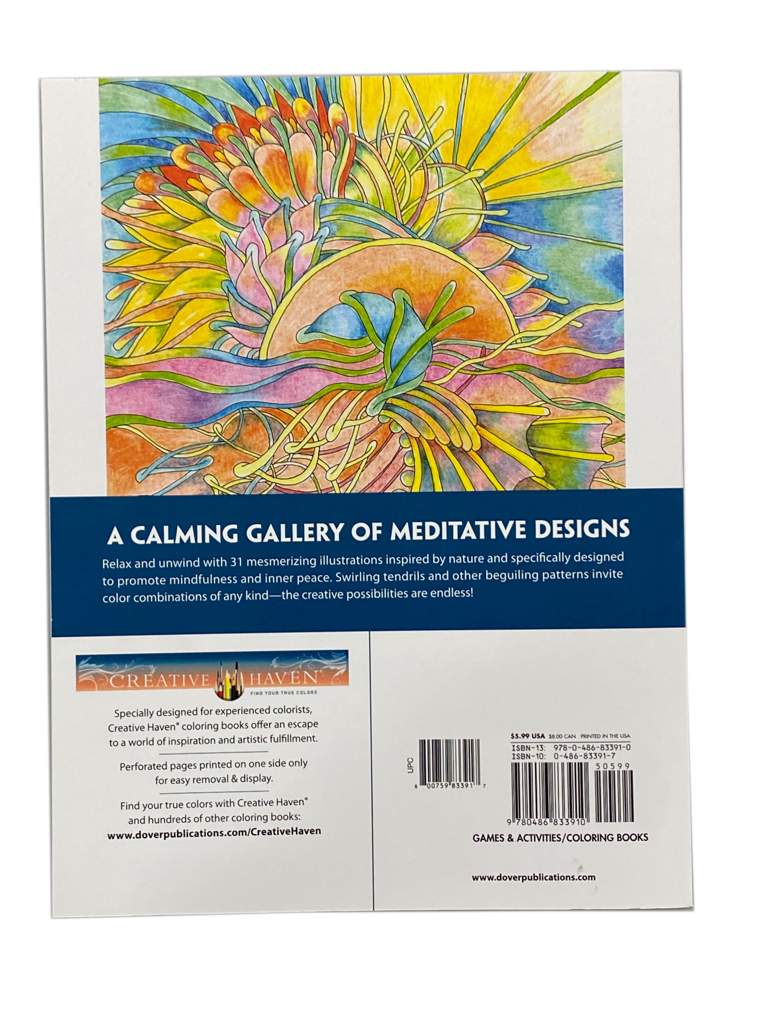 Tranquility Coloring Book    