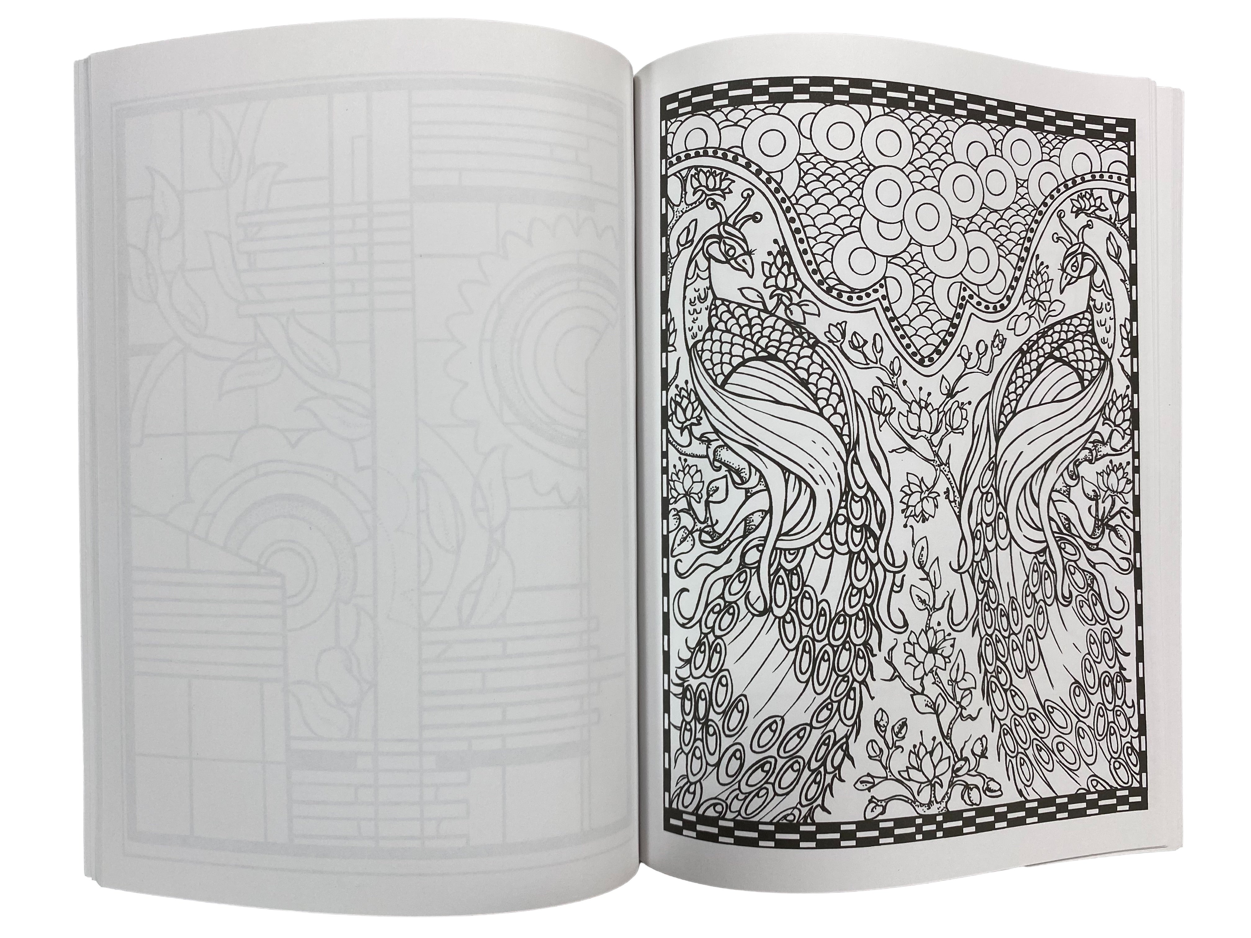 Art Deco Designs Coloring Book    