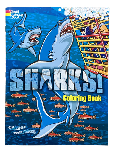 Sharks! Coloring Book    