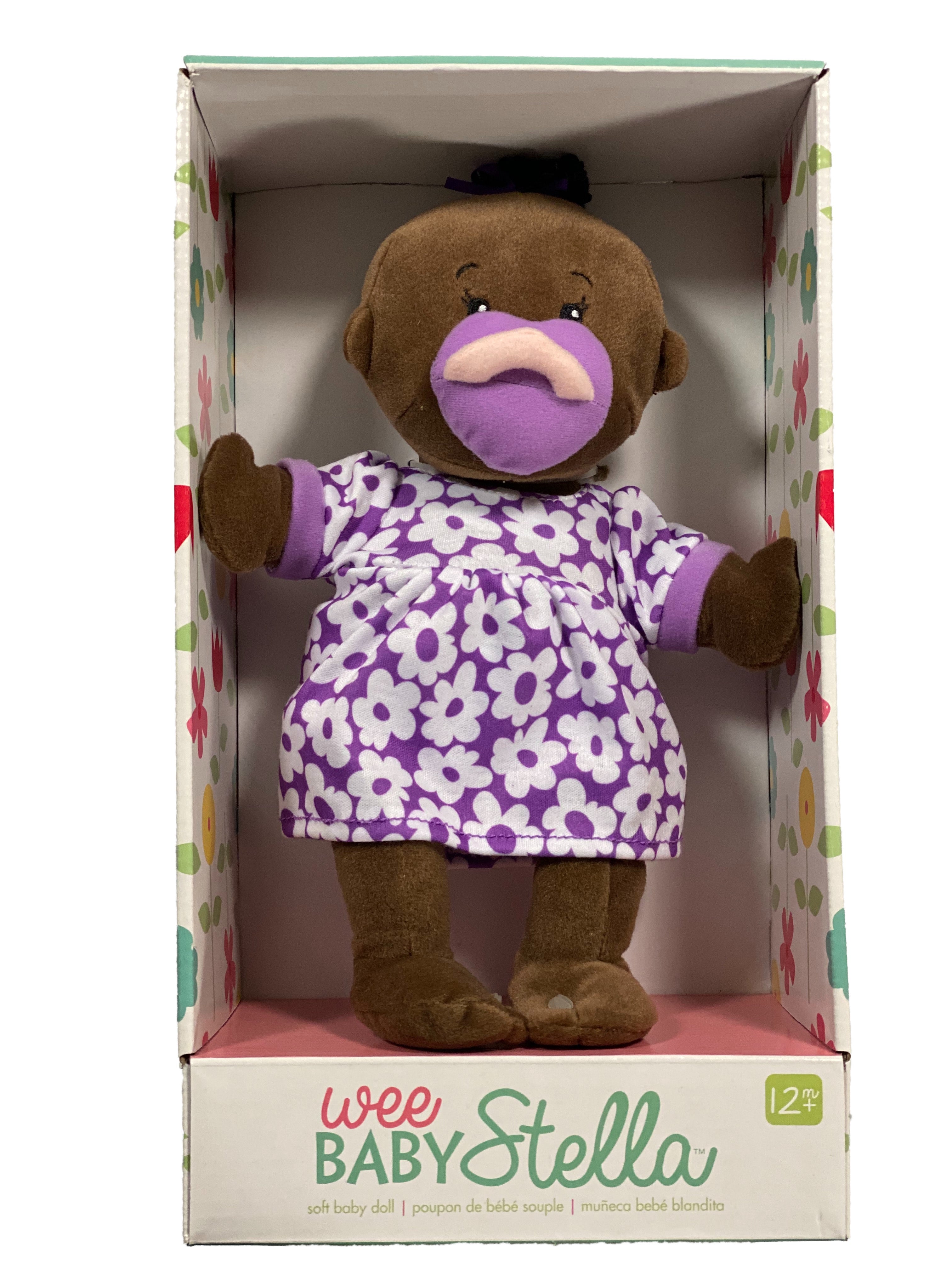 Wee Baby Stella Doll - Brown    