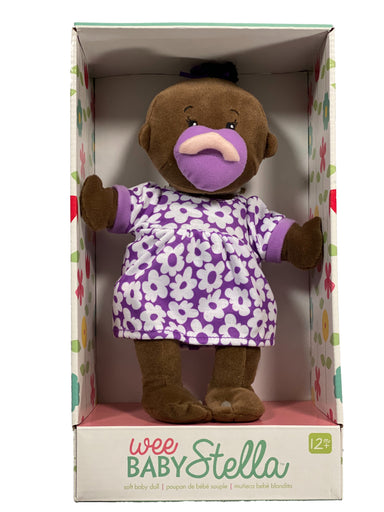 Wee Baby Stella Doll - Brown    