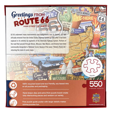 Route 66 Main Street America 500 Piece Puzzle