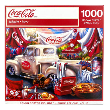 Coca Cola Tailgate 1000 Piece Puzzle