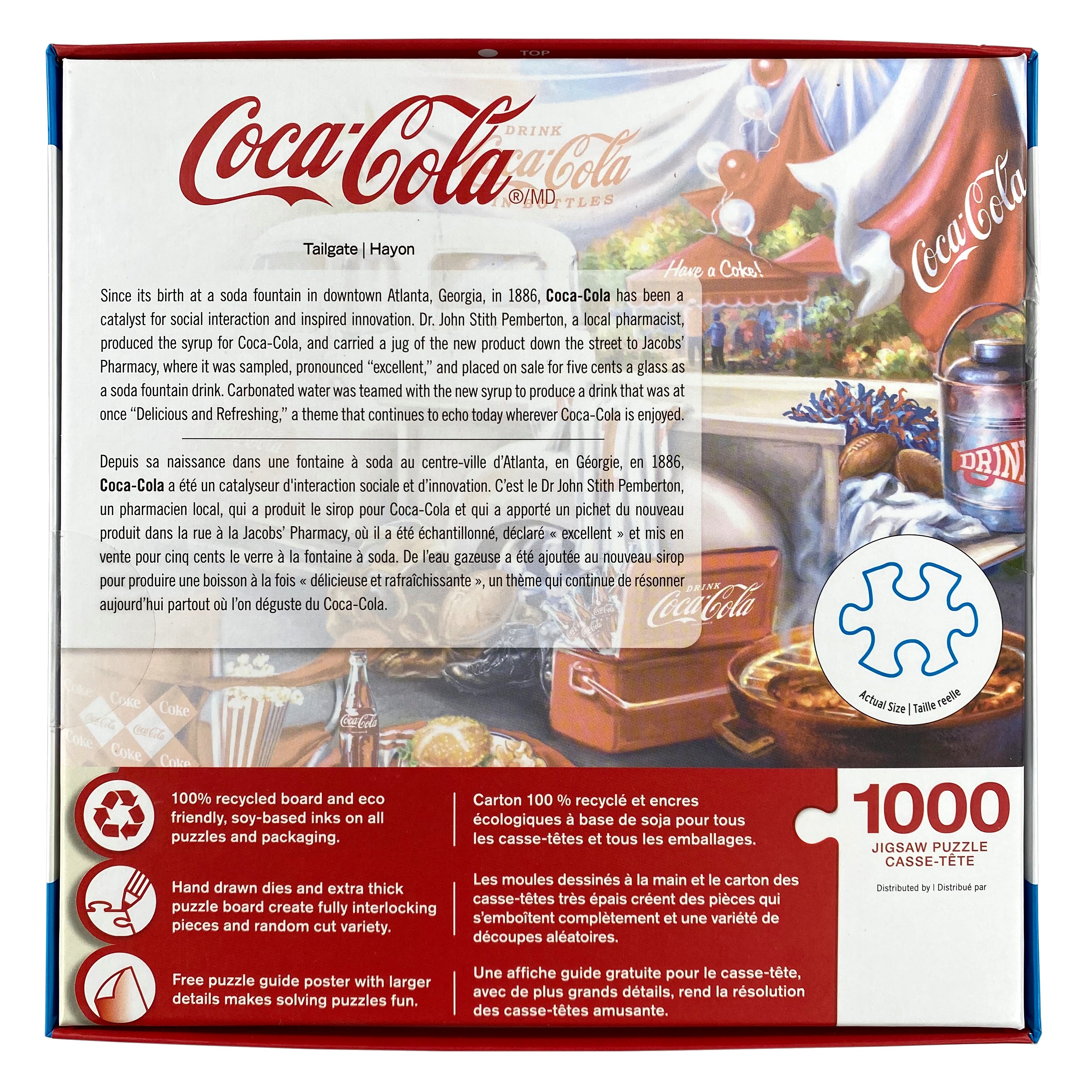 Coca Cola Tailgate 1000 Piece Puzzle